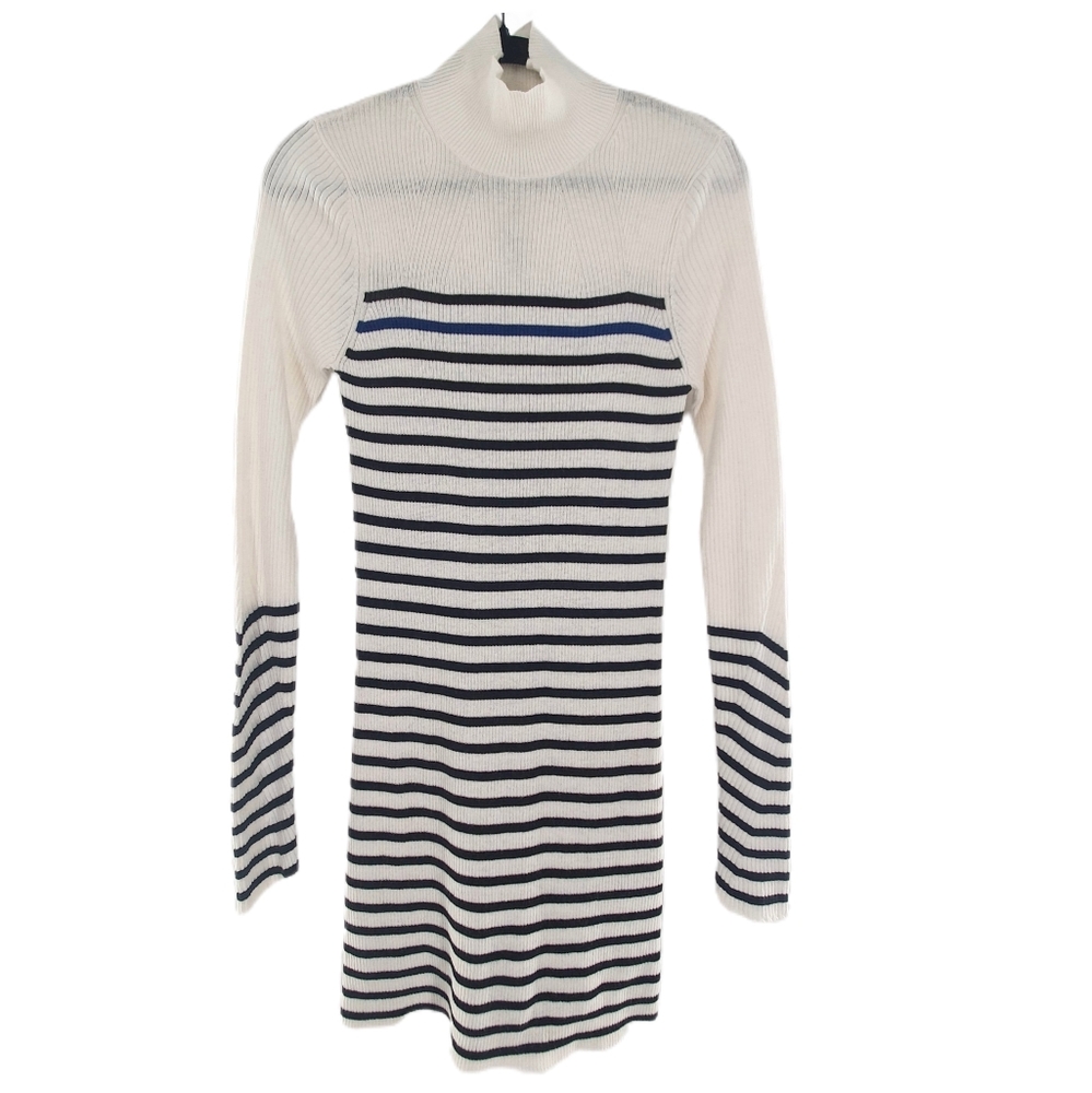 Rag And Bone Kate Stripe Turtleneck Long Sleeve R… - image 3